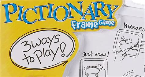 Pictionary: Unleash Your Inner Artistic Prodigy and Prepare for Unbridled Laughter!